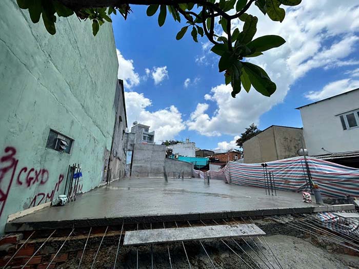 Đổ bê tông sàn